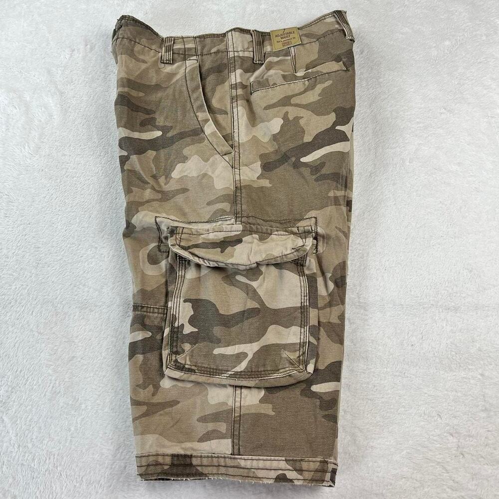 Faded Glory boys cargo camo shorts size 16